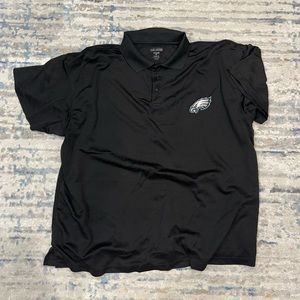 3XL Philadelphia Eagles Golf Performance Polo NFL Team Apparel Big and Tall